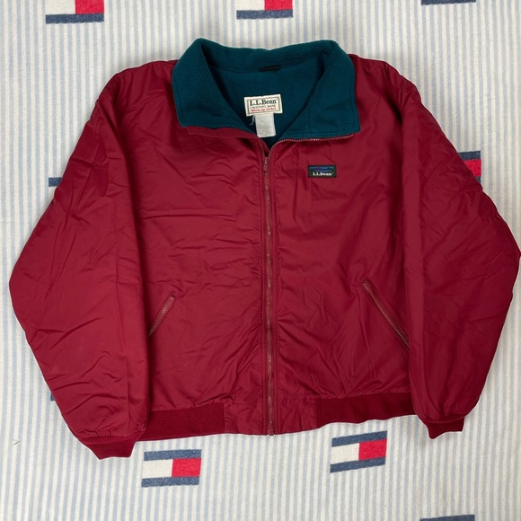 L.L. Bean Other - Vintage L.L. Bean warm-up fleece lined jacket